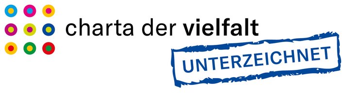 Logo der Charta der Vielfalt für Unterzeichner