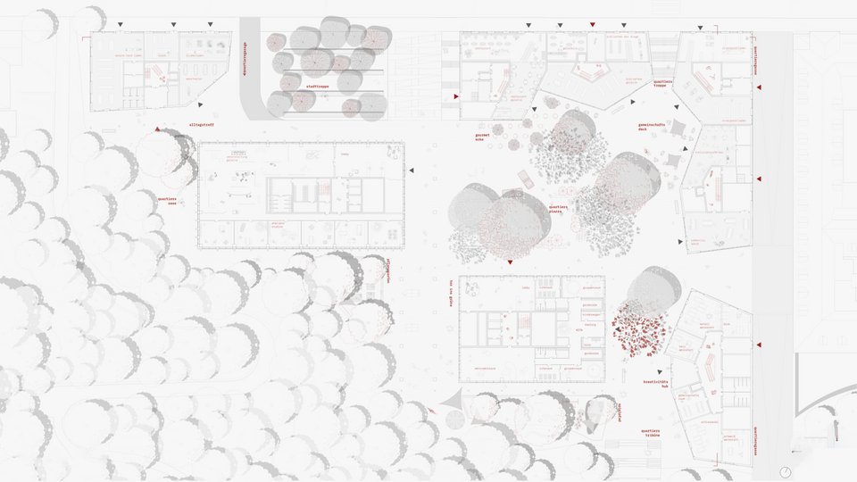 Grundriss EG der Master-Thesis How to not demolish a building