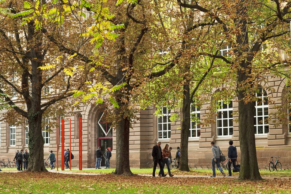 Ansicht Bau 1 vom Stadtpark