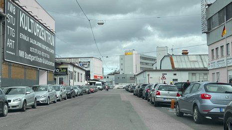 Straßenansicht Stuttgart 