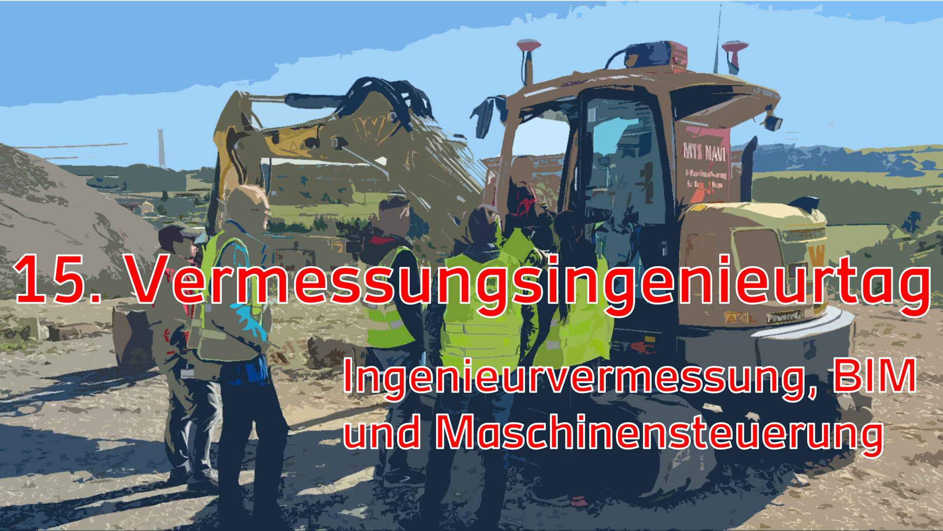 Logo Vermessungsingenieurtag 2025 - Ingenieurvermessung, BIM und Maschinensteuerung